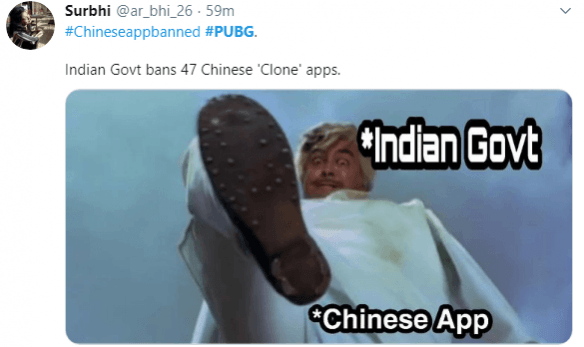 aplikasi Cina dilarang