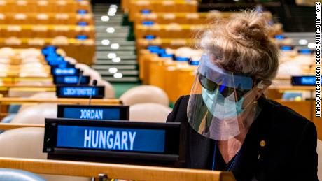 Duta Besar Katalin Annamaria Bogyay FRSA, FWAAS, Perwakilan Tetap Hongaria untuk PBB