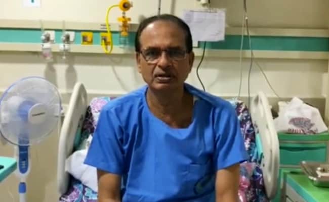 Shivraj Singh Chouhan, Covid + ve, Dalam Video Rumah Sakit