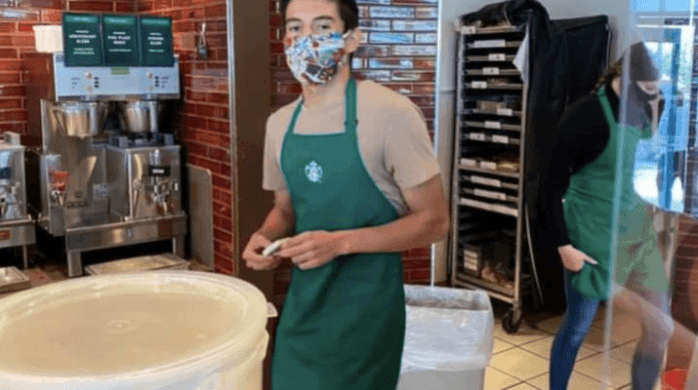 Lenin Gutierrez - barista Starbucks