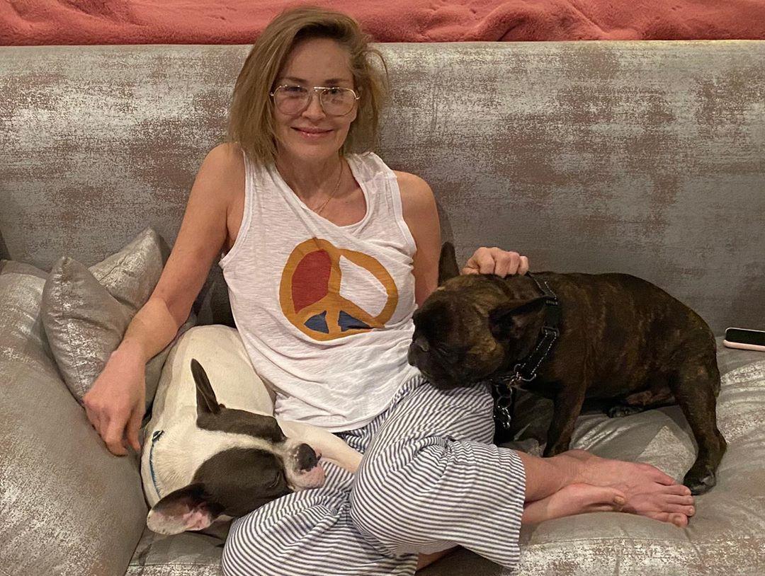 Sharon Stone reveals her younger sister Kelly has Covid-19