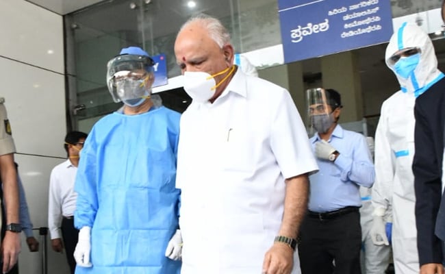 Kepala Menteri Karnataka Kembali ke Rumah Minggu Setelah Menguji Coronavirus + ve